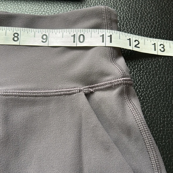 LULULEMON Align Jogger Crop 23 inch Titanium Grey Yoga Stretch Pockets Sz 4 - Picture 10 of 15